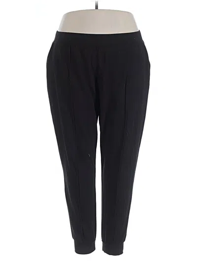 Pre-owned Cuddl Duds Casual Pants In Black