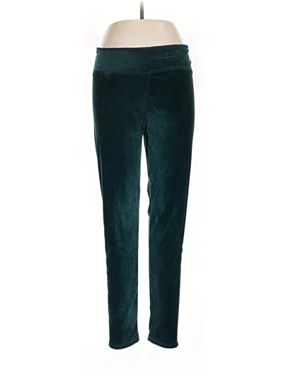 Pre-owned Cuddl Duds Casual Pants In Blue