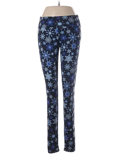 Pre-owned Cuddl Duds Casual Pants In Blue