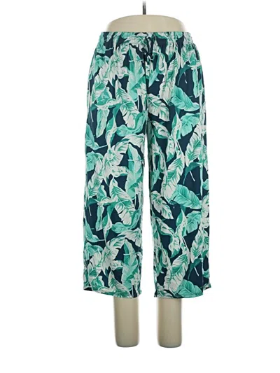 Pre-owned Cuddl Duds Casual Pants In Blue