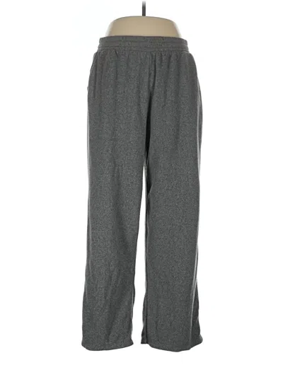 Pre-owned Cuddl Duds Casual Pants In Gray