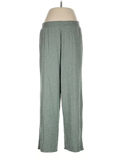 Pre-owned Cuddl Duds Casual Pants In Gray