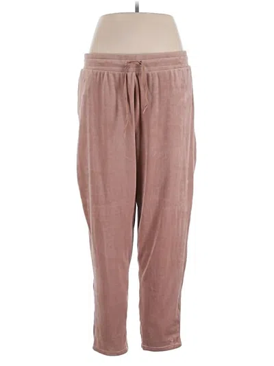 Pre-owned Cuddl Duds Casual Pants In Pink