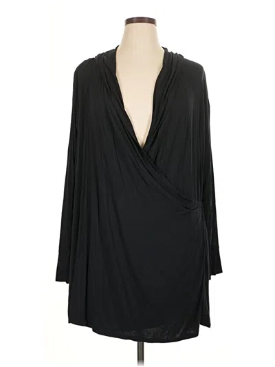 Pre-owned Cuddl Duds Cocktail Dress In Black