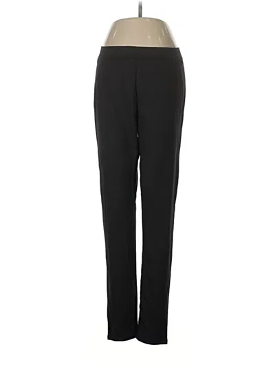 Pre-owned Cuddl Duds Dress Pants In Black