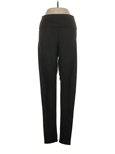 Pre-owned Cuddl Duds Dress Pants In Black