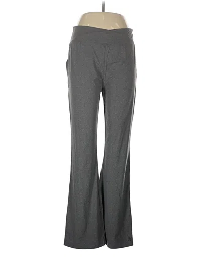 Pre-owned Cuddl Duds Dress Pants In Gray