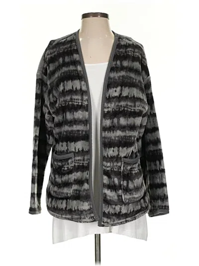 Pre-owned Cuddl Duds Jacket In Gray