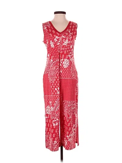 Pre-owned Cuddl Duds Jumpsuit In Red