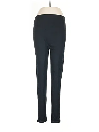 Pre-owned Cuddl Duds Leggings In Black
