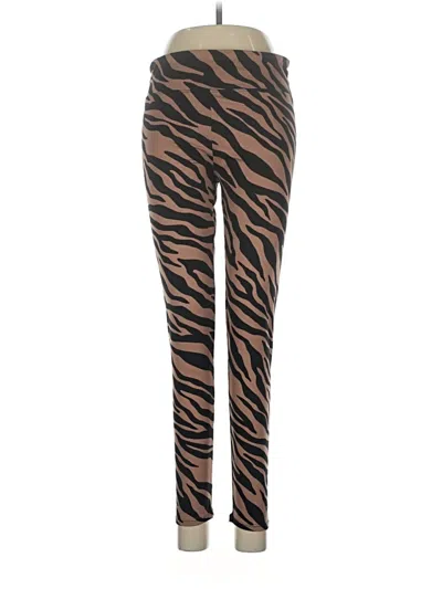 Pre-owned Cuddl Duds Leggings In Brown