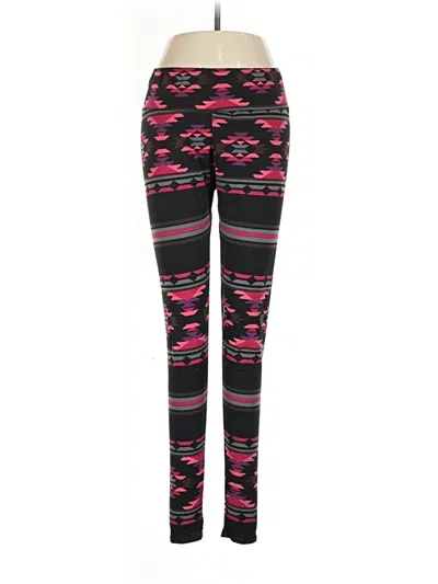Pre-owned Cuddl Duds Leggings In Pink