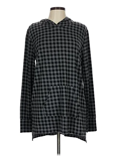 Pre-owned Cuddl Duds Long Sleeve T-shirt In Black