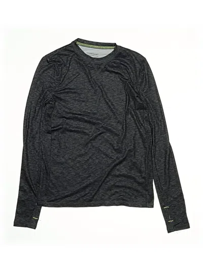 Pre-owned Cuddl Duds Kids' Long Sleeve T-shirt In Gray