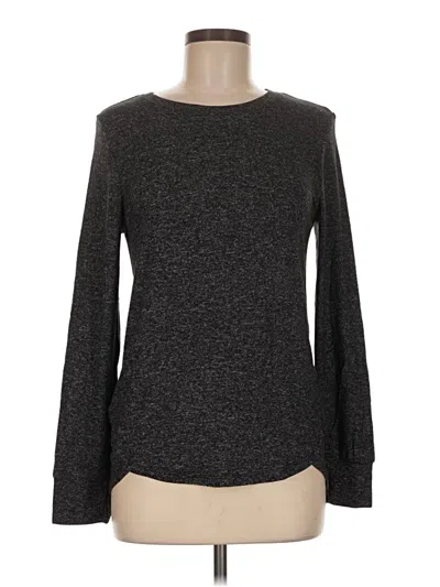 Pre-owned Cuddl Duds Long Sleeve T-shirt In Gray