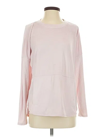 Pre-owned Cuddl Duds Long Sleeve T-shirt In Pink