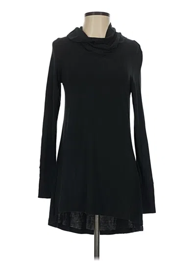 Pre-owned Cuddl Duds Long Sleeve Turtleneck In Black