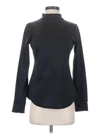Pre-owned Cuddl Duds Long Sleeve Turtleneck In Black