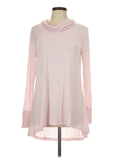 Pre-owned Cuddl Duds Long Sleeve Turtleneck In Pink