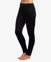 Cuddl Duds Petite Climatesmart Leggings In Black