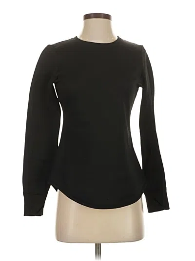 Pre-owned Cuddl Duds Pullover Sweater In Black