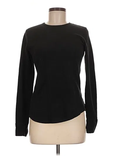 Pre-owned Cuddl Duds Pullover Sweater In Black