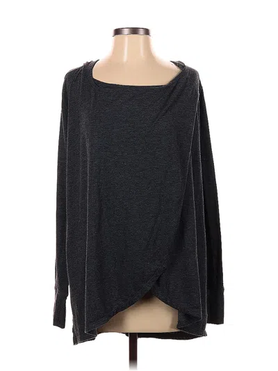 Pre-owned Cuddl Duds Pullover Sweater In Gray