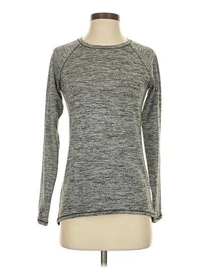 Pre-owned Cuddl Duds Pullover Sweater In Gray