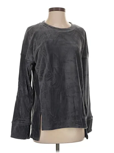 Pre-owned Cuddl Duds Pullover Sweater In Gray