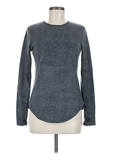 Pre-owned Cuddl Duds Pullover Sweater In Gray