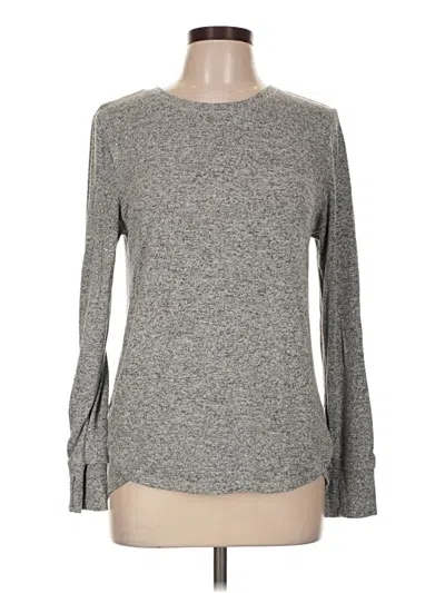 Pre-owned Cuddl Duds Pullover Sweater In Gray