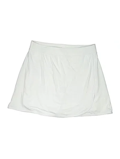 Pre-owned Cuddl Duds Skort In White