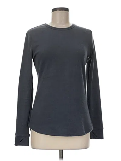 Pre-owned Cuddl Duds Sweatshirt In Gray