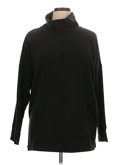 Pre-owned Cuddl Duds Turtleneck Sweater In Black