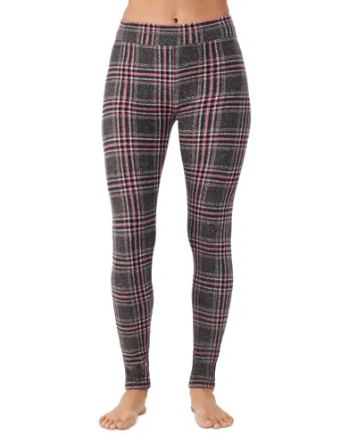 Cuddl Duds Women's Fleecewear With Stretch Legging In Coal
