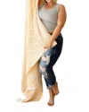 Cuddle Culture Everett Blanket Single Cuddle Size In Yellow