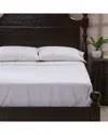 Cuddledown 300 Thread Count Striped Organic Percale Sheet Set In Multi