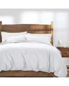 Cuddledown 390tc Sateen Comforter Cover In White
