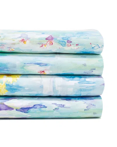 Cuddledown Camille Sheet Set In Blue