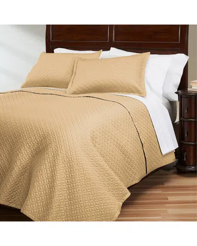CUDDLEDOWN MERIDIAN SATEEN QUILT