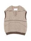 Cuddleup Half-placket Sweater In Neutral