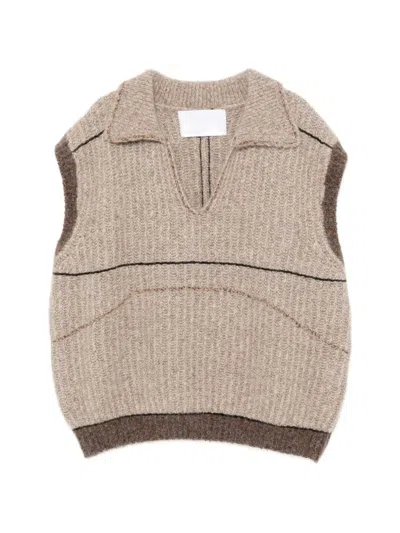 Cuddleup Half-placket Sweater In Neutral