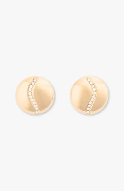 Cuffed By Nano Mary Coin Earrings In Metallic