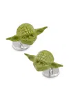 Cufflinks, Inc 3d Yoda Cufflinks In Green