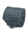 Cufflinks, Inc Batman Emblem Silk Blend Tie In Black
