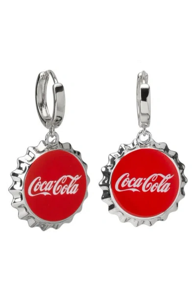 Cufflinks, Inc . Coca Cola Cap Drop Earrings In Metallic