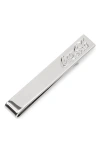 Cufflinks, Inc Coca-cola Hidden Message Tie Bar In Gray