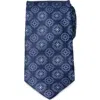 Cufflinks, Inc . Compass Hidden Message Silk Tie In Blue