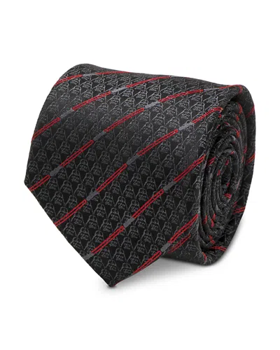 Cufflinks, Inc . Darth Vader Lightsaber Striped Tie In Black