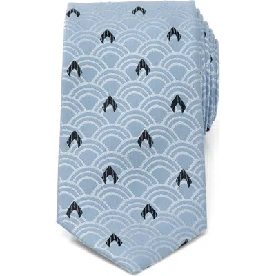 Cufflinks, Inc . Dc Aquaman Silk Blend Tie In Blue